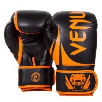 Перчатки боксерские Venum &quot;Challenger 2.0&quot; Neo Orange/Black, фото 1