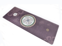 Коврик для йоги замшевый 183*68*03 см с мандалой