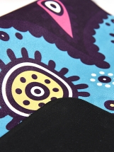 Коврик для йоги замшевый 183*68*03 см с мандалой