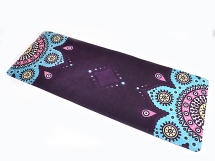 Коврик для йоги замшевый 183*68*03 см с мандалой