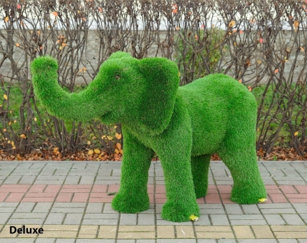 Топиари слон Патрик, средний - газон Deluxe, фото 1