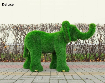 Топиари слон Патрик, средний - газон Deluxe, фото 3