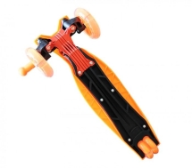 Самокат четырехколесный MAXI LED MF-MAXI-LED оранжевый