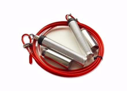 Скакалка скоростная IS с утяжелителями, фото 1