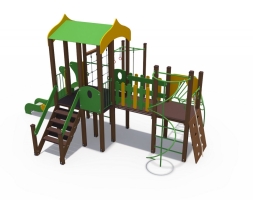 Детский игровой комплекс Дворик ДИО 08070, фото 2