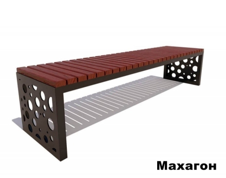 Скамейка садовая Адлер, Сосна 2 м, фото 3