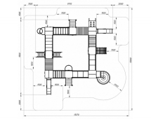 Детская игровая площадка Остров детства (Город) H=1200 H=2000 ДИК 2.01.8.02-01