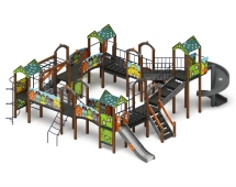 Детская игровая площадка Остров детства (Город) H=1200 H=2000 ДИК 2.01.8.02-01