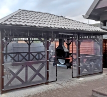 Прямоугольная беседка БОЛЬШАЯ ЕВРОПА Прямоугольная беседка БОЛЬШАЯ ЕВРОПА