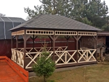 Прямоугольная беседка БОЛЬШАЯ ЕВРОПА Прямоугольная беседка БОЛЬШАЯ ЕВРОПА