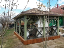 Прямоугольная беседка БОЛЬШАЯ ЕВРОПА Прямоугольная беседка БОЛЬШАЯ ЕВРОПА