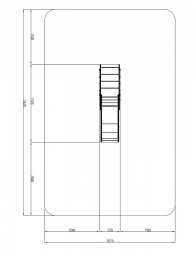 Горка мини - ИО 41.01.09-02 - (Радуга) H=750, фото 6