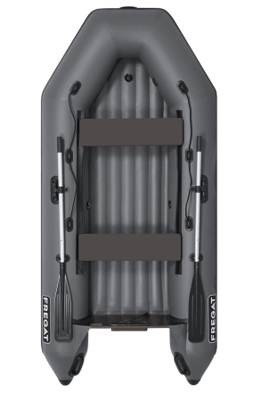 Моторная лодка ПВХ Фрегат 280 Е (НДНД) серый, фото 1