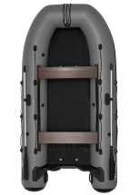 Моторная лодка ПВХ Фрегат 350 FM Light (ФМ Лайт) НДНД Про Серый