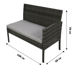 Набор мебели Рикардо серый, серый, фото 14