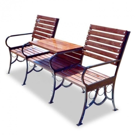 Скамейка стальная TORUDA 069, фото 2