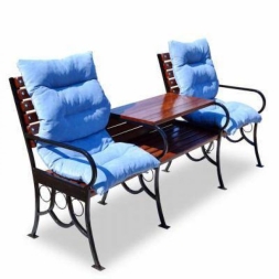 Скамейка стальная TORUDA 069, фото 5