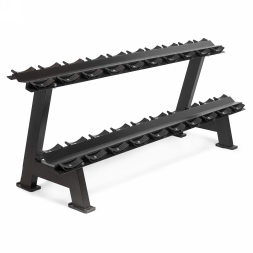 Стойка для гантелей на 10 пар VictoryFit VF-D4024 (2 места), фото 1