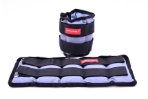 Утяжелители из дроби для рук и ног 2х3 кг, фиксированный вес Утяжелители из дроби для рук и ног 2х3 кг, фиксированный вес