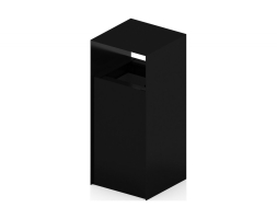 Урна парковая (черная) (под анкера) Символ 9, фото 3 Урна парковая (черная) (под анкера) Символ 9, фото 3