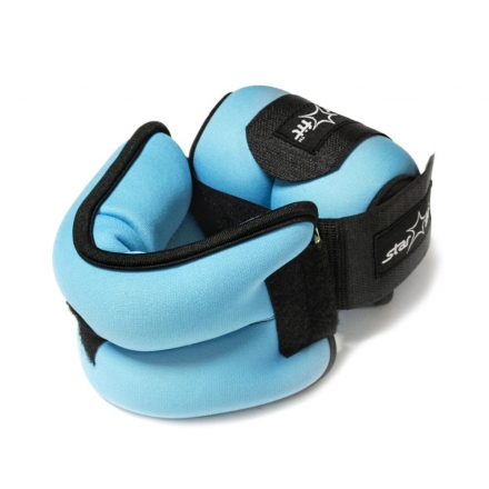 Утяжелители WT-102 1 кг, черный/синий, фото 1