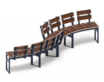 Скамья модульная Гибкость движений-4 (тёмный дуб) Скамья модульная Гибкость движений-4 (тёмный дуб)