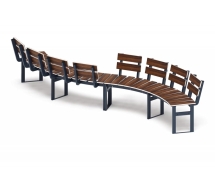 Скамья модульная Гибкость движений-4 (тёмный дуб) Скамья модульная Гибкость движений-4 (тёмный дуб)