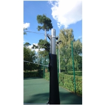 Универсальные стойки из нержавейки (волейбол, бадминтон, большой теннис)