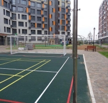 Универсальные стойки из нержавейки (волейбол, бадминтон, большой теннис)