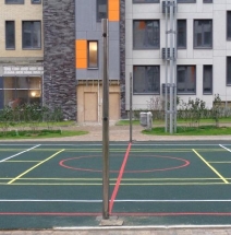 Универсальные стойки из нержавейки (волейбол, бадминтон, большой теннис)