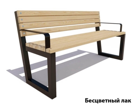 Парковая скамейка Ставрополь, Лиственница 2 м, фото 2