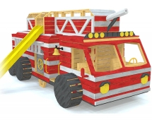Детская площадка TORUDA WOOD Пожарная машина Детская площадка TORUDA WOOD Пожарная машина