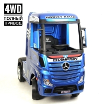 Электромобиль Mercedes-Benz Actros HL358 4WD синий