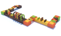 Полоса препятствий Жираф