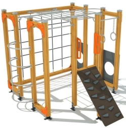 Гимнастический комплекс ДСК-04 для уличных спортивных площадок