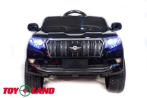 Детский полноприводный электромобиль Toyota Prado 4х4 (Черный глянец) YHD5637