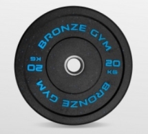 Bronze Gym Диск бамперный 20кг д50