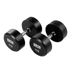 BRONZE GYM BG-PA-DB-R175 Гантель обрезиненная 17,5 кг