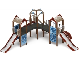 Детская игровая площадка Городок (Алтай) горка Н 1200 ДИК 2.01.3.03-34, фото 3 Детская игровая площадка Городок (Алтай) горка Н 1200 ДИК 2.01.3.03-34, фото 3