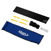 KRAFLA N-C300 Сетка для бадминтона со стойками KRAFLA N-C300 Сетка для бадминтона со стойками