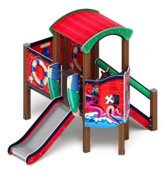 Катерок (Мульт) - ДИК 1.03.3.01-10 - Игровой комплекс H=750, фото 1