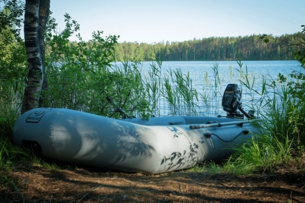 Моторная лодка ПВХ Фрегат М-5 Оптима (300 см) Зеленый, фото 24