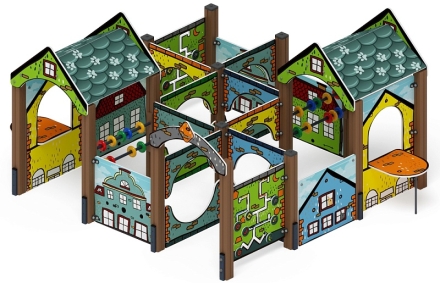 Лабиринт Кубик 4 (город) МФ 20.01.04-01, фото 4