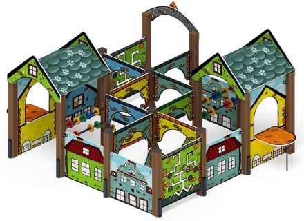 Лабиринт Кубик 4 (город) МФ 20.01.04-01, фото 2