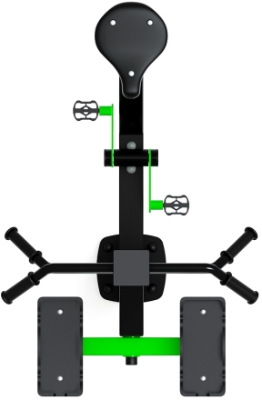 Степ+Вело (зеленый) - Уличный тренажер - СТ 018-12.И1 , фото 5