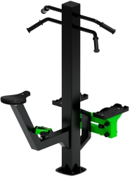 Степ+Вело (зеленый) - Уличный тренажер - СТ 018-12.И1 , фото 2 Степ+Вело (зеленый) - Уличный тренажер - СТ 018-12.И1 , фото 2