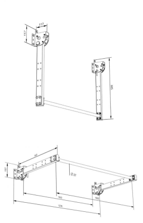 Турник настенный складной TSD28, фото 5