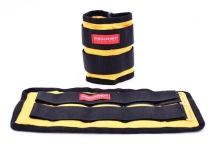 Утяжелители из дроби для рук и ног 2х4 кг, фиксированный вес Утяжелители из дроби для рук и ног 2х4 кг, фиксированный вес