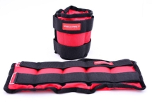 Утяжелители из дроби для рук и ног 2х4 кг, фиксированный вес Утяжелители из дроби для рук и ног 2х4 кг, фиксированный вес