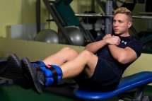 Утяжелители из дроби для рук и ног 2х4 кг, фиксированный вес Утяжелители из дроби для рук и ног 2х4 кг, фиксированный вес